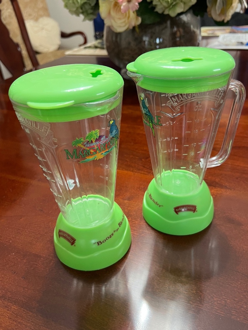 Margaritaville blender look plastic cup